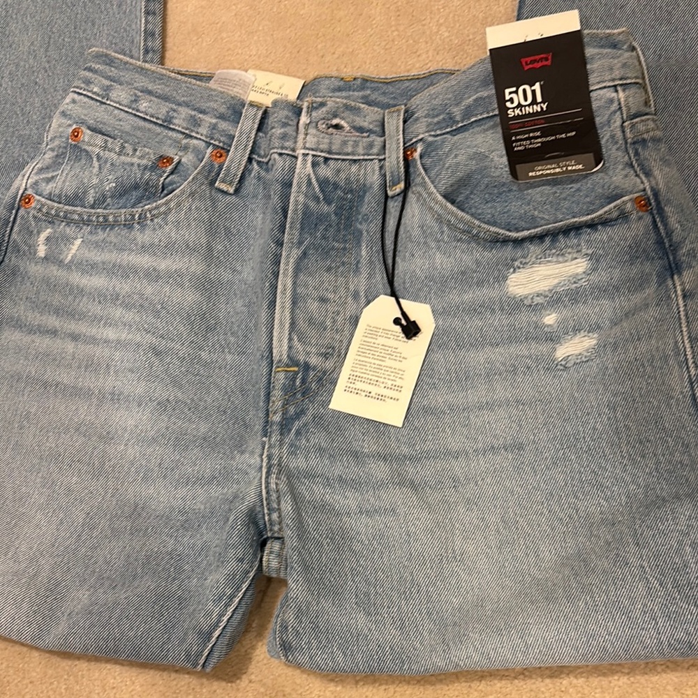 Levi's Men's Light Blue Jeans